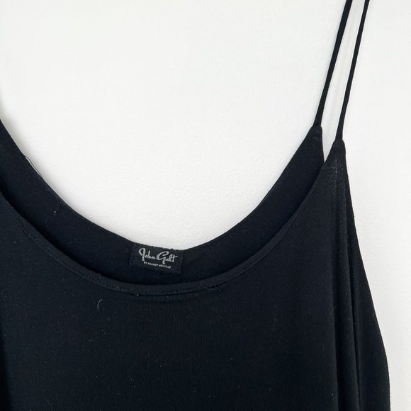 Stretchy Spaghetti Strap Cropped Tiny Tank - Picture 3 of 4